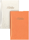 Biblia 2015 v ekokoži - biela, oranžová