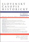 Slovenský časopis historický 2/2023
