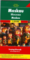 Moskva 1/20 000 mapa mesta