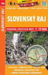 Slovenský raj - mapa 1:25 000