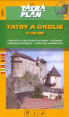 Turistická mapa - Tatry a okolie 1/100 000