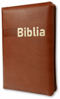 Detail Biblia, Roháček, š. f., zips, hnedá