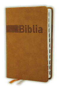 Detail Biblia Roháček svetlohnedá
